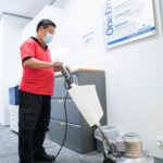 Masterclean-辦公室深層清潔 使用洗地氈機高速清洗地毯
