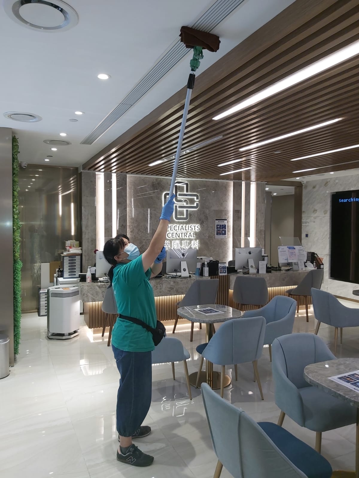 Masterclean-醫療中心深層清潔消毒 天花清潔