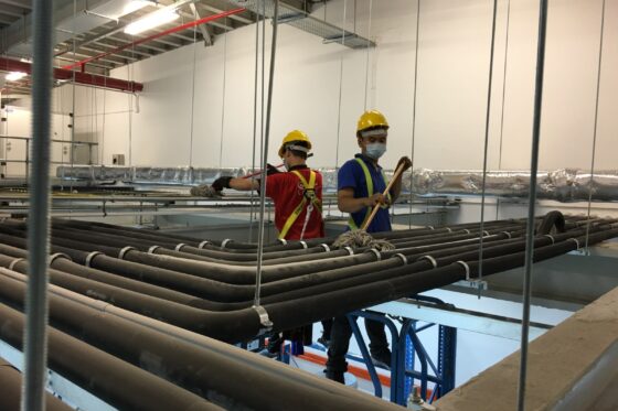 Masterclean-外墻天花板清潔 高空工作鋁架配合清潔 Masterclean-外墻天花板清潔 高空工作鋁架配合清潔