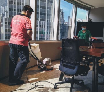 Masterclean-辦公室清潔 洗地氈機高速清洗地板