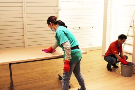 Masterclean-辦公室裝修後清潔 承諾在客戶指定時間內完清潔服務，準時交場