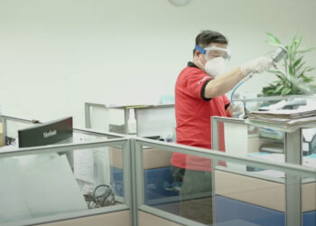 Masterclean-新界區葵涌盈業工業大廈 TTA® 長效納米光觸媒消毒殺菌塗層方案