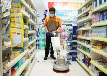 Masterclean-店鋪清潔 洗地氈機高速清洗地面