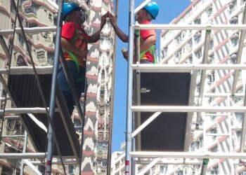 門面外落地大玻璃深層清潔| Masterclean