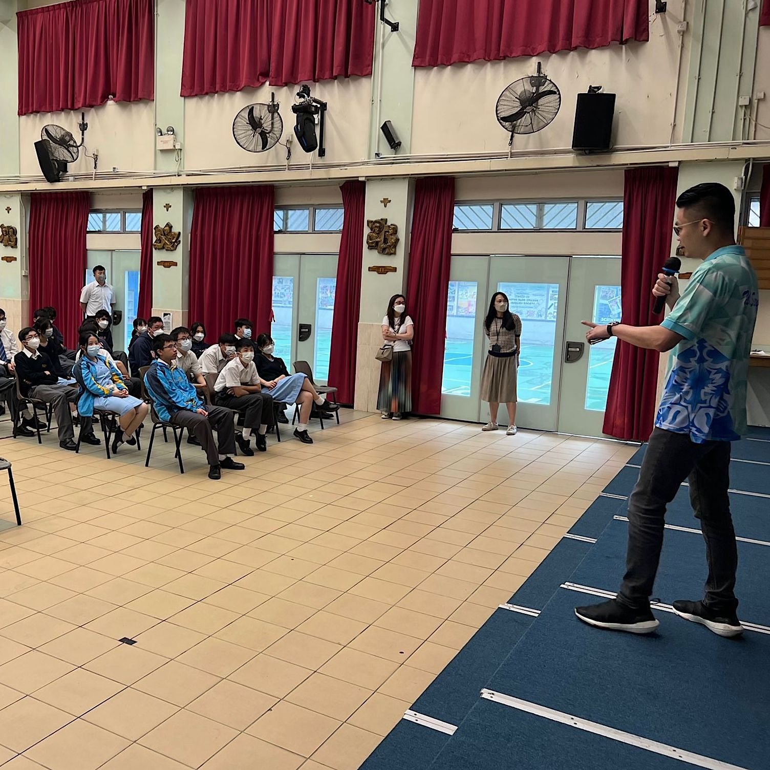 MasterClean 獻主會聖母院書院講解行業資訊| Masterclean